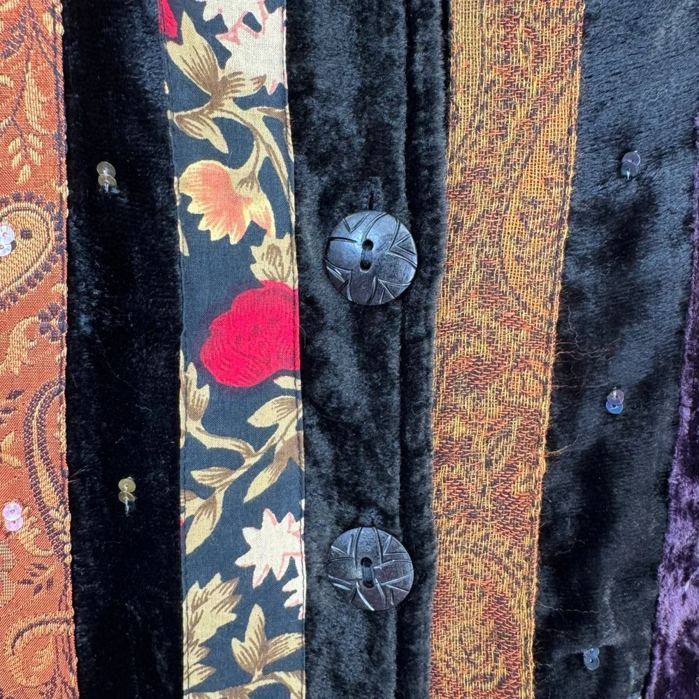 Coldwater Creek artistic patchwork